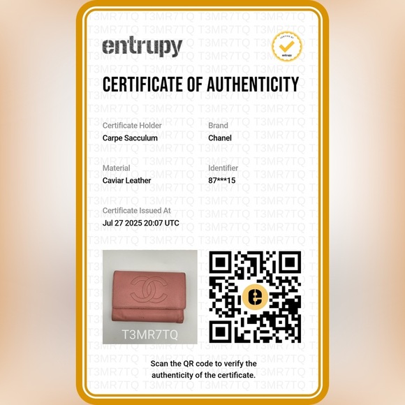 Authentic Chanel Pink Leather Women's Wallet | Fair Condition - Picture 12 of 12